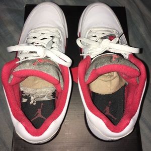 Jordan 5 Retro Lows fire red